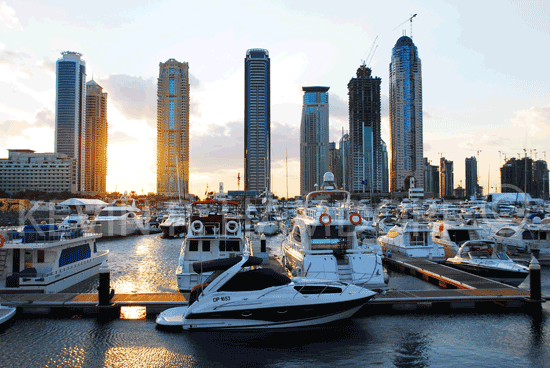 Dubai marina, United Arab Emirates
