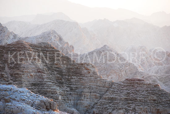 Al Hajar Mountains near Ras Al Khaimah, United Arab Emirates